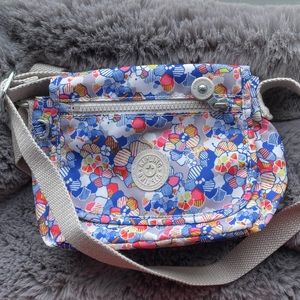 Kipling Aisling Floral Mini Crossbody Bag